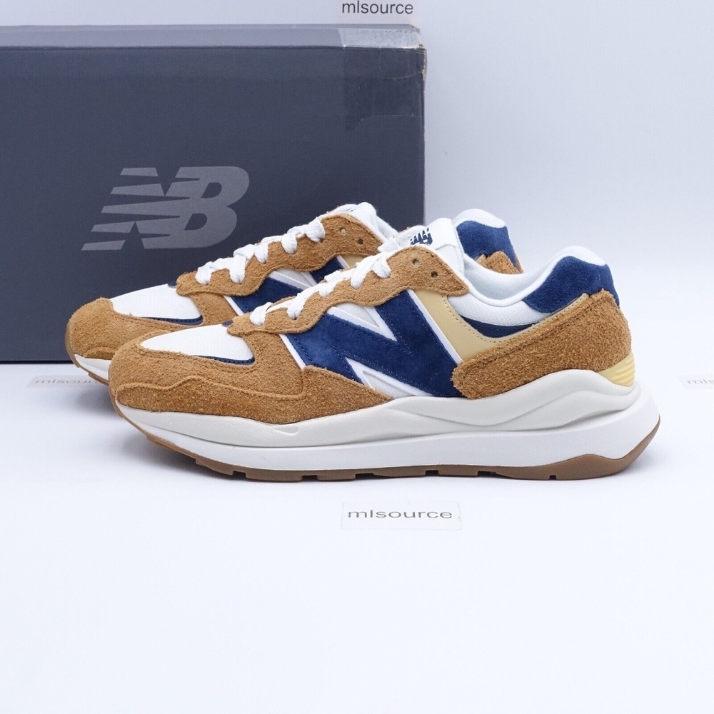NEW New Balance 57/40 Sneakers W5740CCE Tobacco/Navy